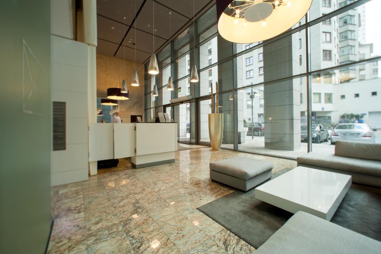 Platinum Towers Luxury Apartments Warschau Exterior foto