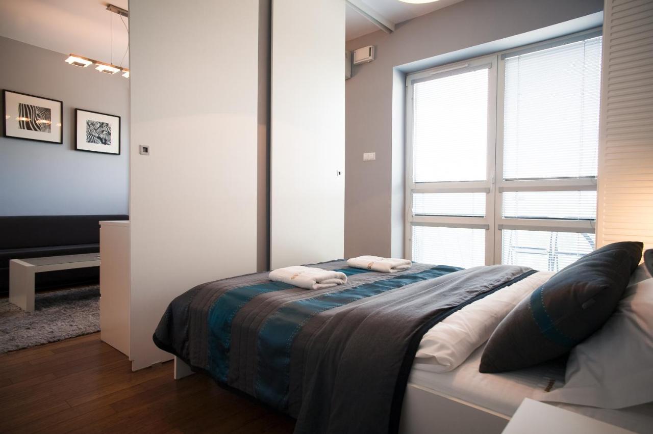 Platinum Towers Luxury Apartments Warschau Exterior foto